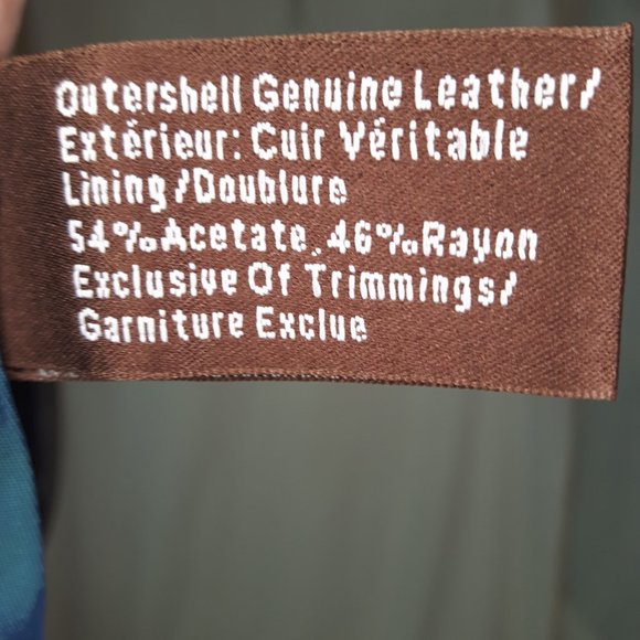 SOLD Danier Leather Jacket Black New with Tags - Picture 5 of 5